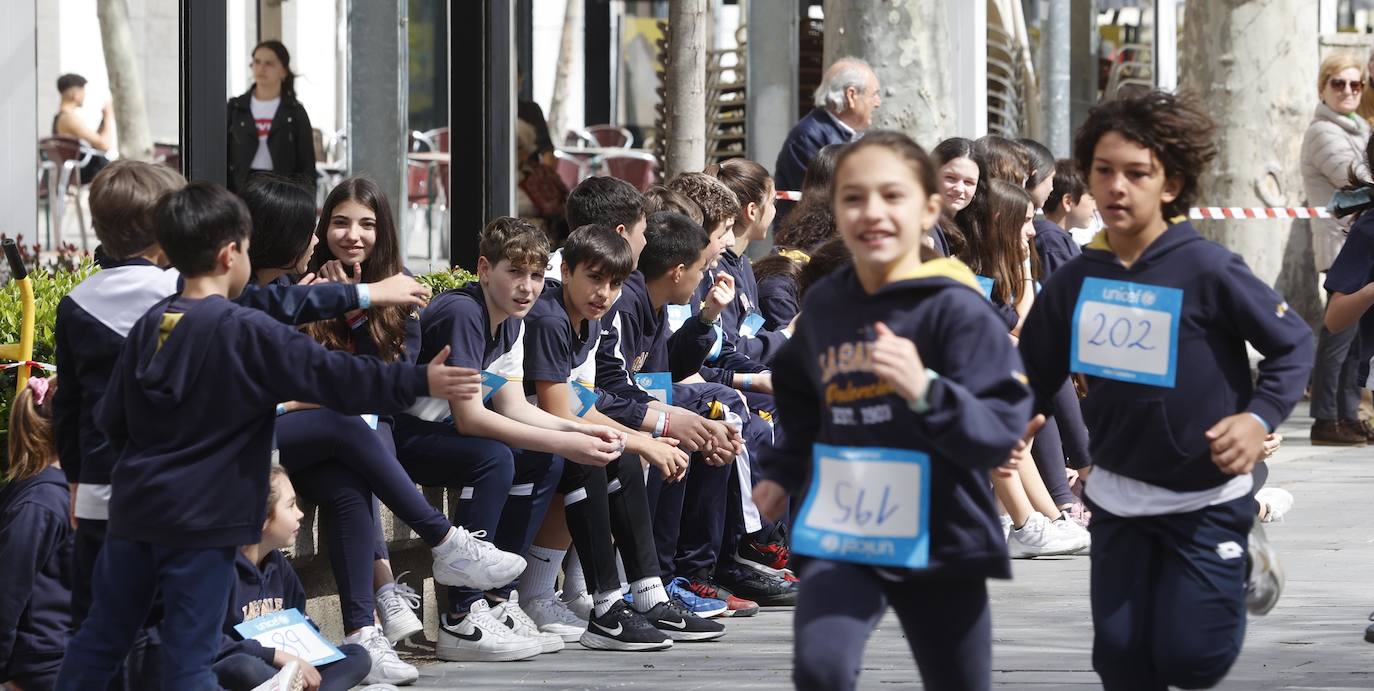 La Salle corre en Palencia por Unicef