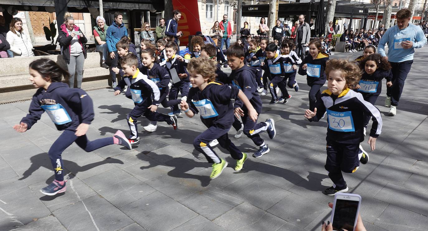 La Salle corre en Palencia por Unicef