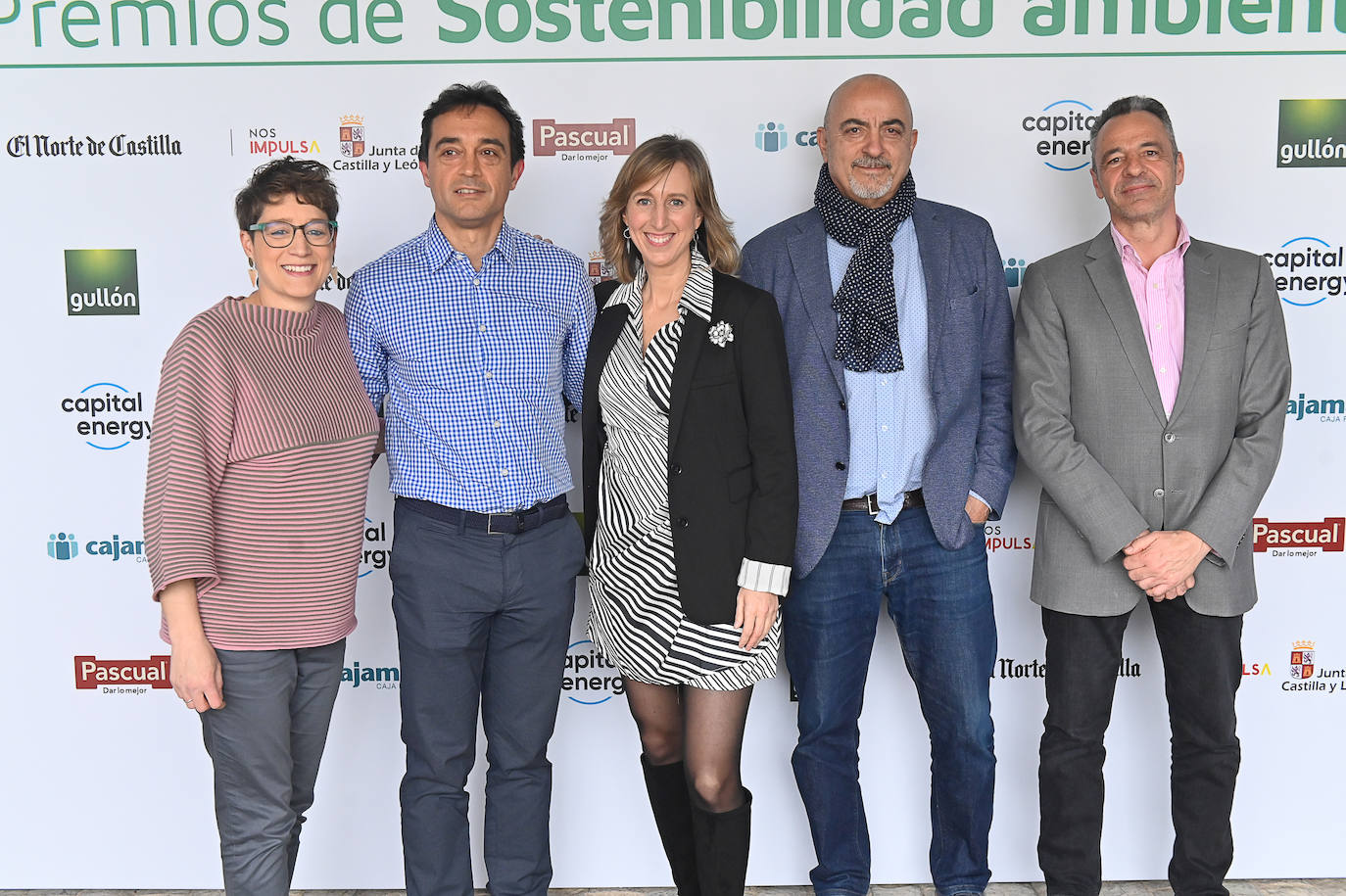 Bárbara Tejadas, Jesús María Alcalde, Marta Sanz, José Juan Martínez y Jesús Bragado.