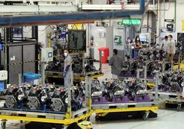 Factoría de Motores en las instalaciones de Renault en Valladolid.