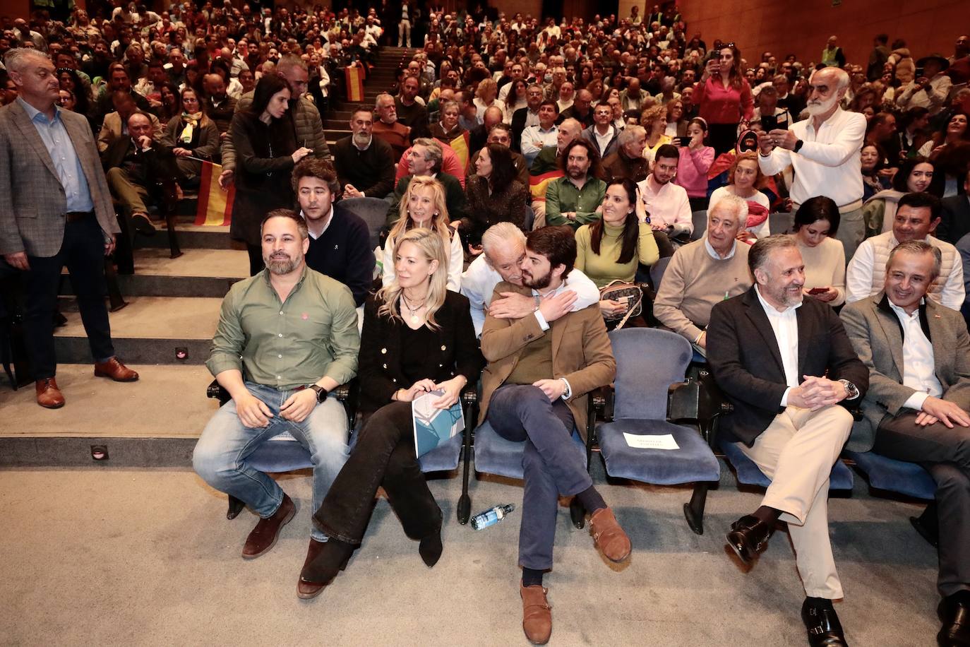 Abascal aprovecha la visita a Valladolid para reafirmar el pacto con el PP