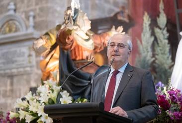 Francisco Fonseca pregona la Semana Santa desde la tolerancia de Europa