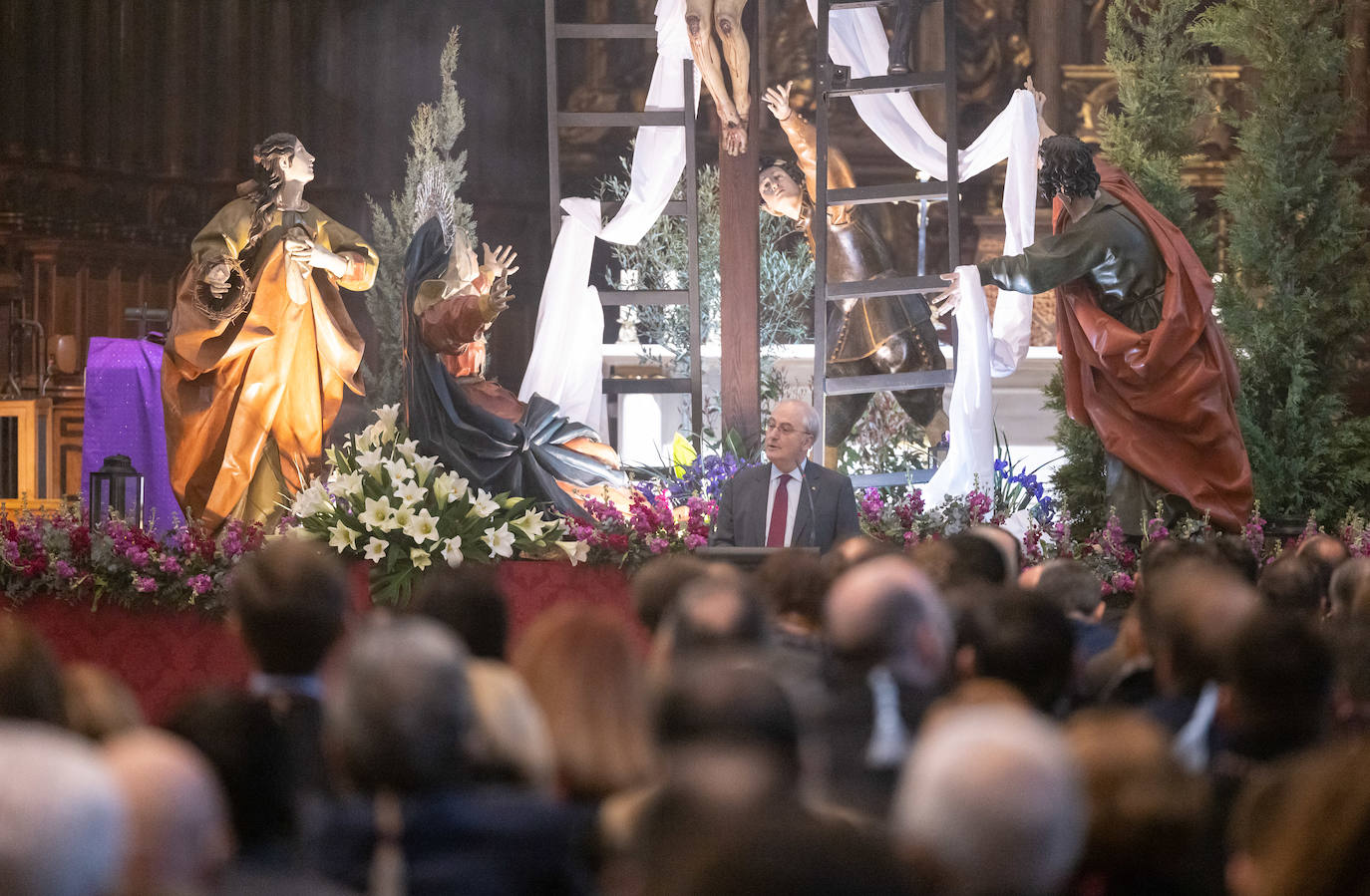 El pregón de la Semana Santa de Valladolid, en imágenes