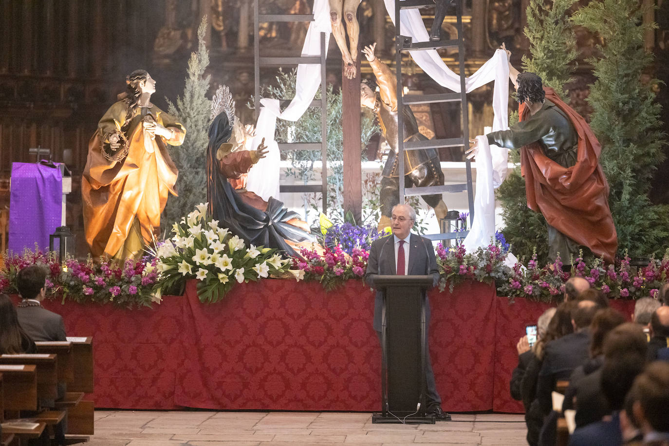 El pregón de la Semana Santa de Valladolid, en imágenes