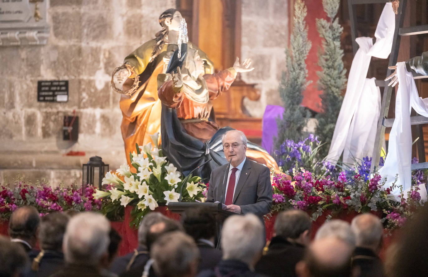 El pregón de la Semana Santa de Valladolid, en imágenes