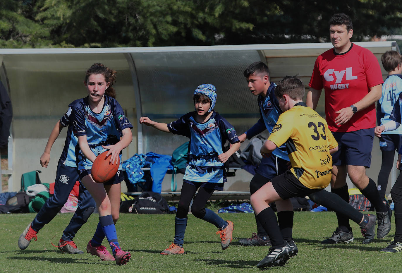 Palencia acoge la gran fiesta del rugby