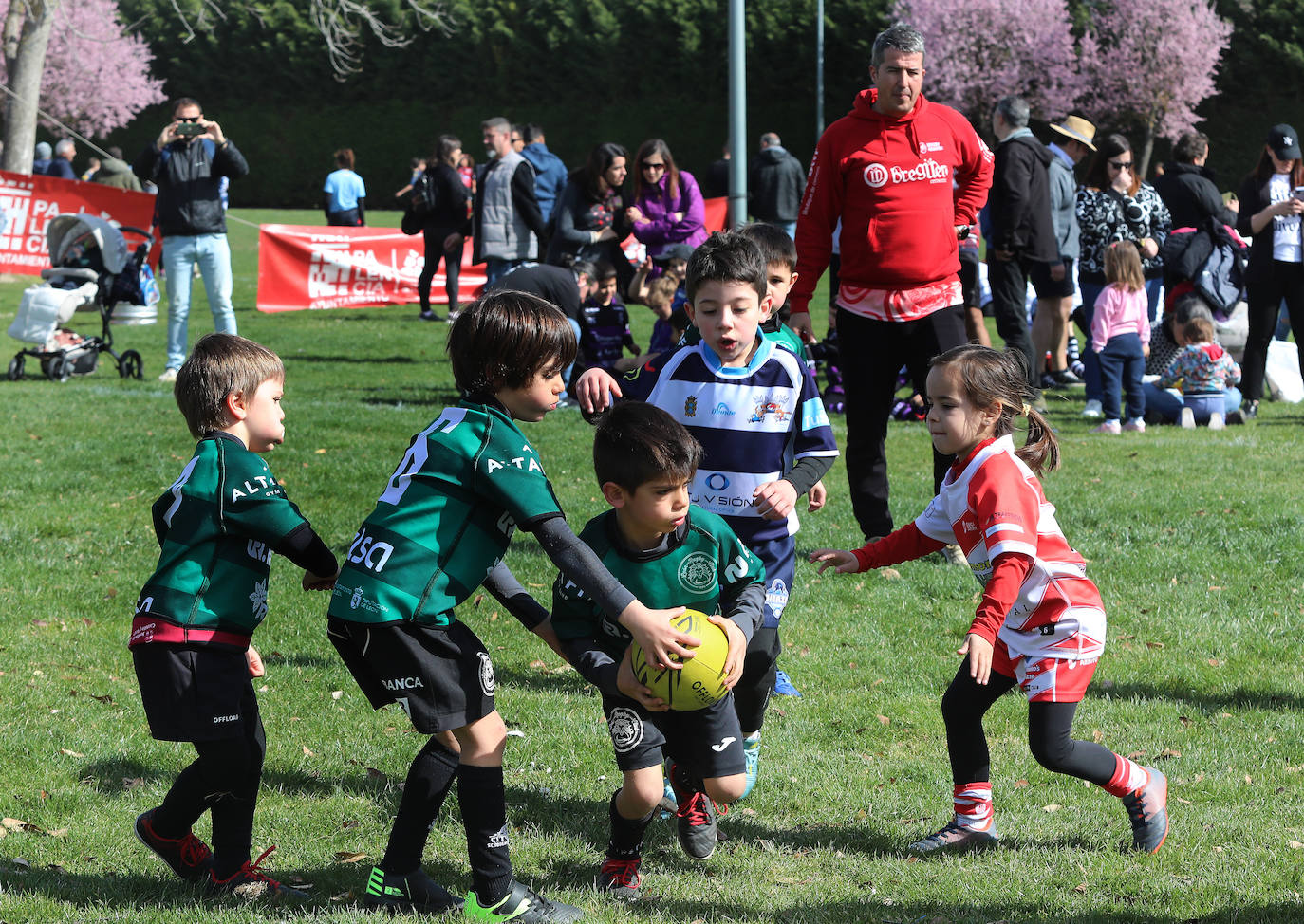 Palencia acoge la gran fiesta del rugby