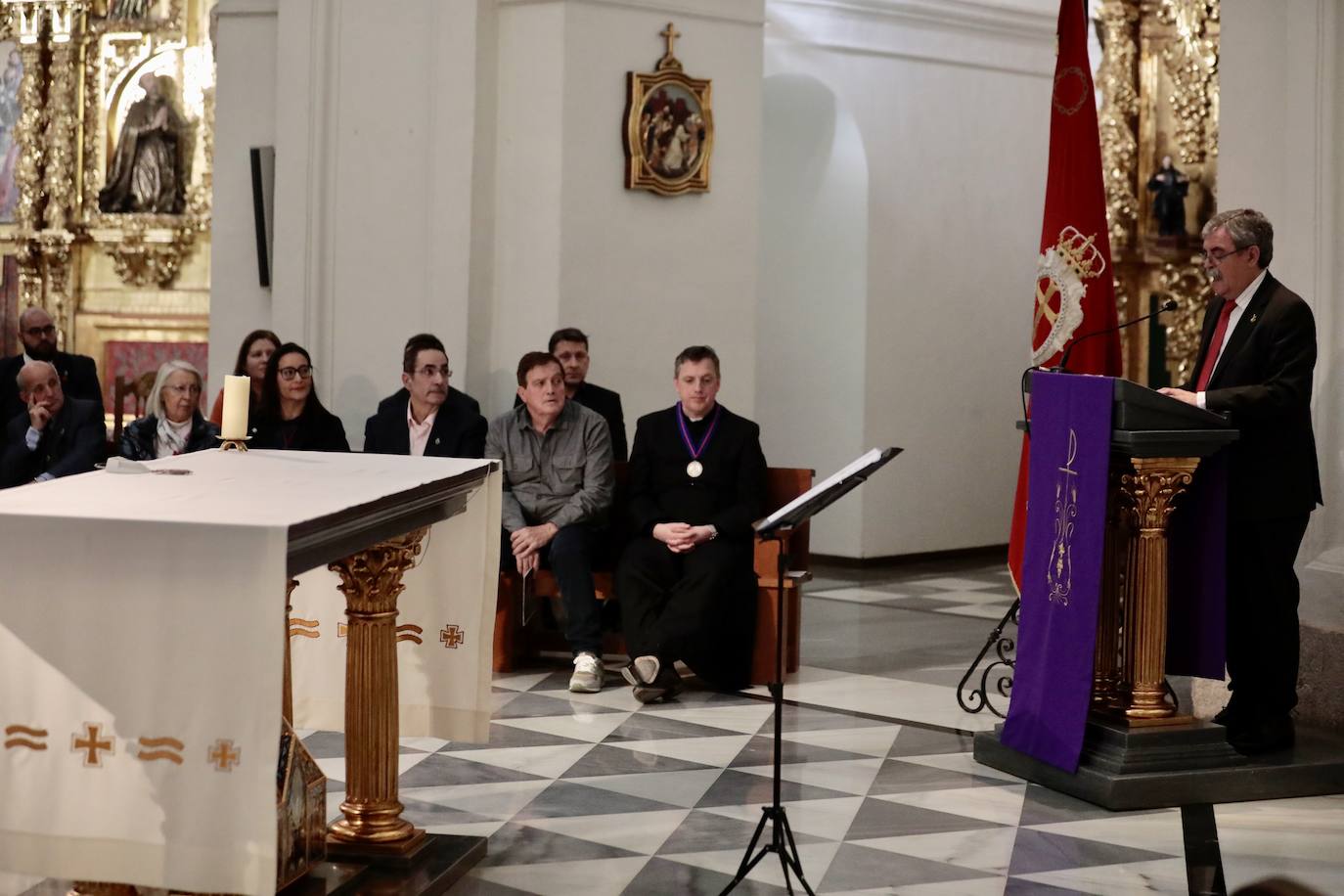 José Miguel Román, premiado con el Lázaro Gumiel por su dedicación a la Semana Santa