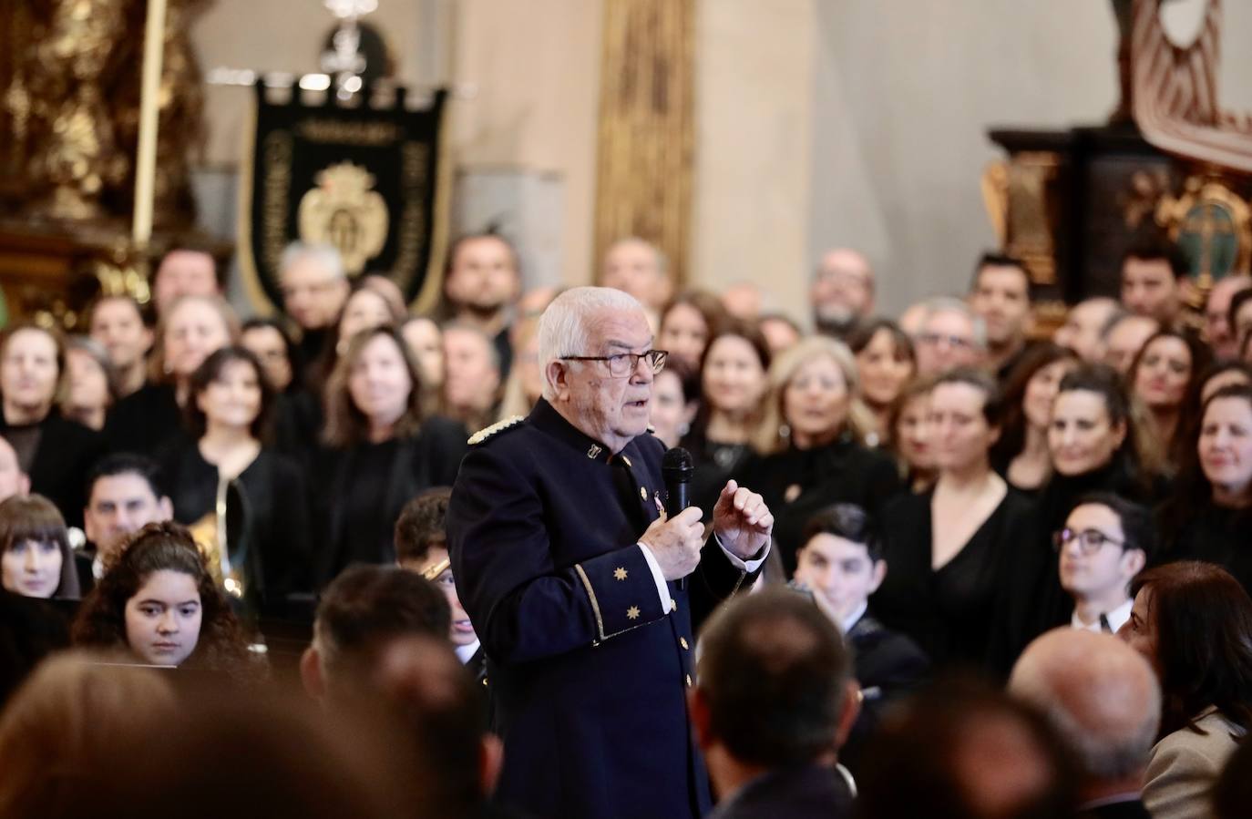 La banda municipal ofrece un concierto en la iglesia de la Vera Cruz