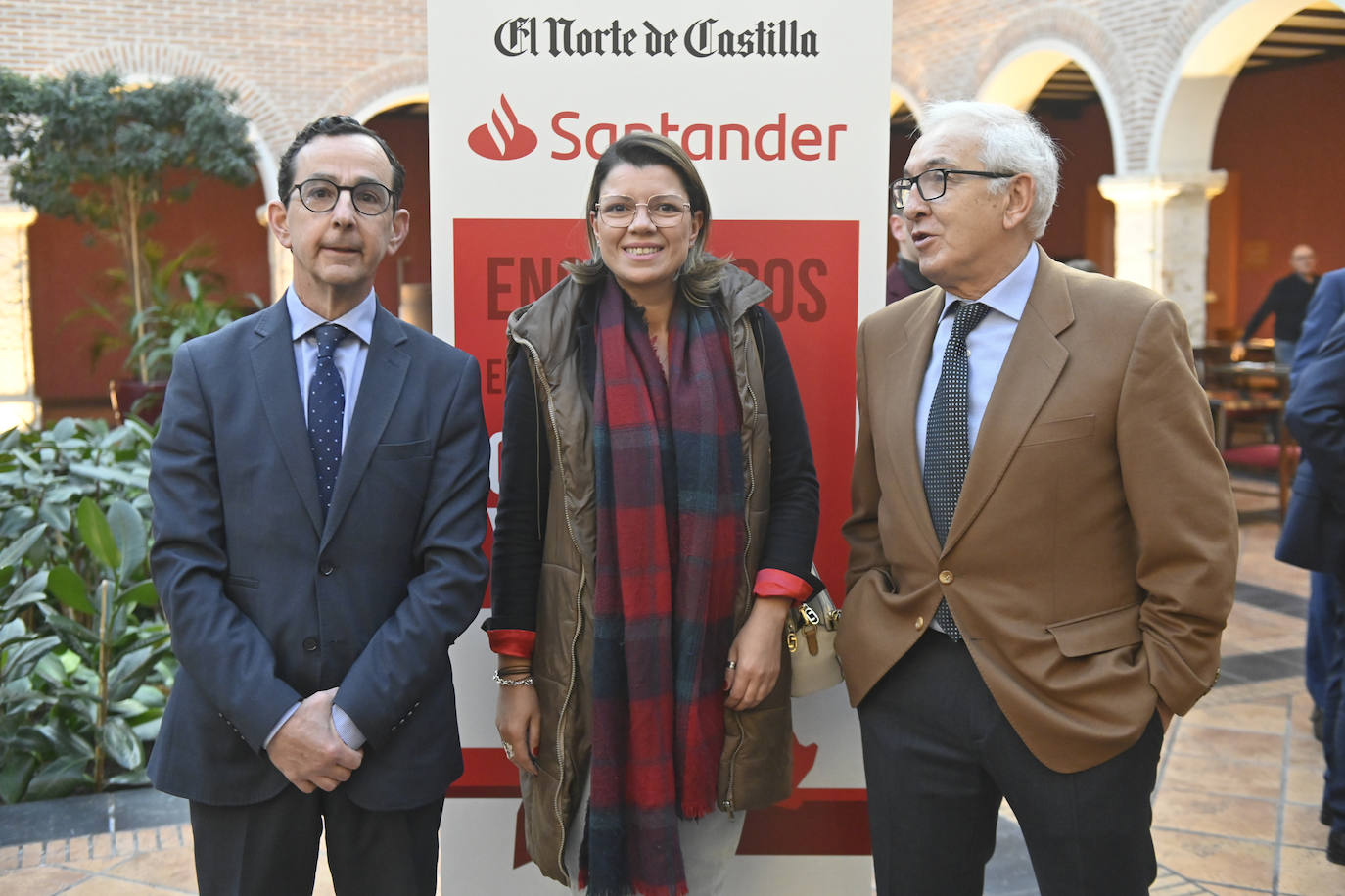 Jorge Valentín, Eliana Mendes y Antonio Rodríguez