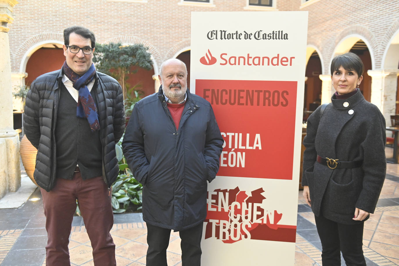 Víctor Manuel de Andrés, Juan Antonio Martín y Virginia González