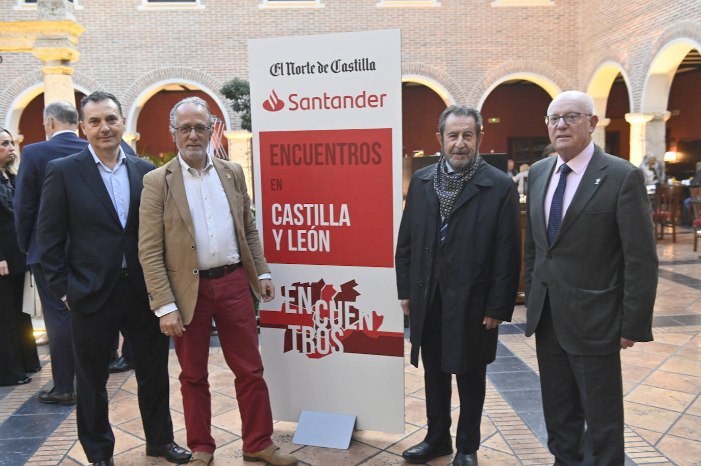 Ignacio Ramos, Ciriaco Rodríguez, Luis Fernando Caballero y José María Conde