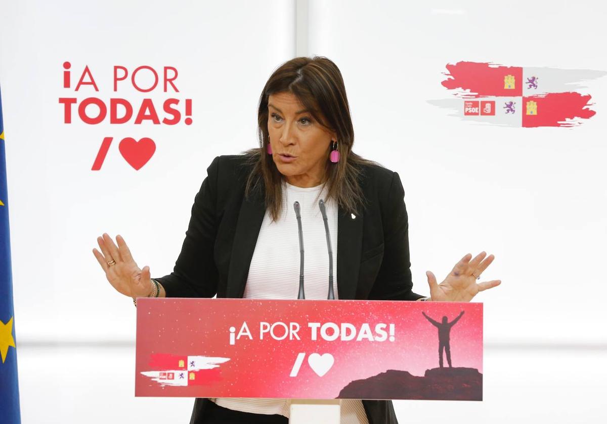 Ana Sánchez, secretaria de Organización del PSOE en Castilla y León.