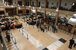 Una oficina de la Agencia Tributaria en España