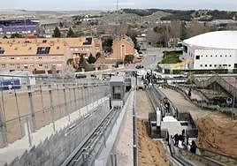 Realizan «ajustes» en el ascensor de Parquesol donde quedó atrapado un vecino