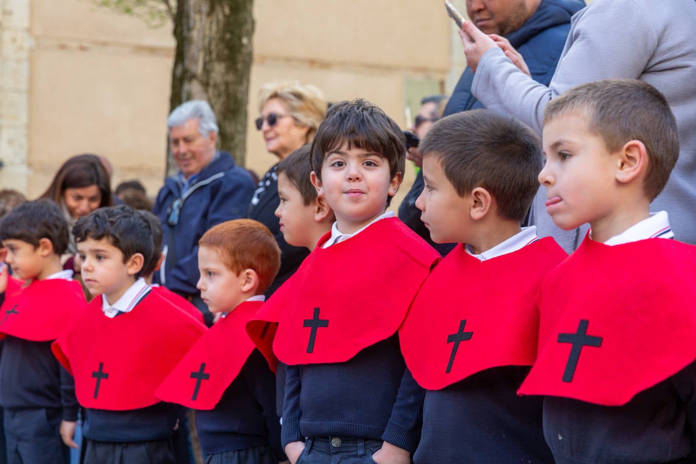 Procesión infantil en el Colegio Las Huelgas