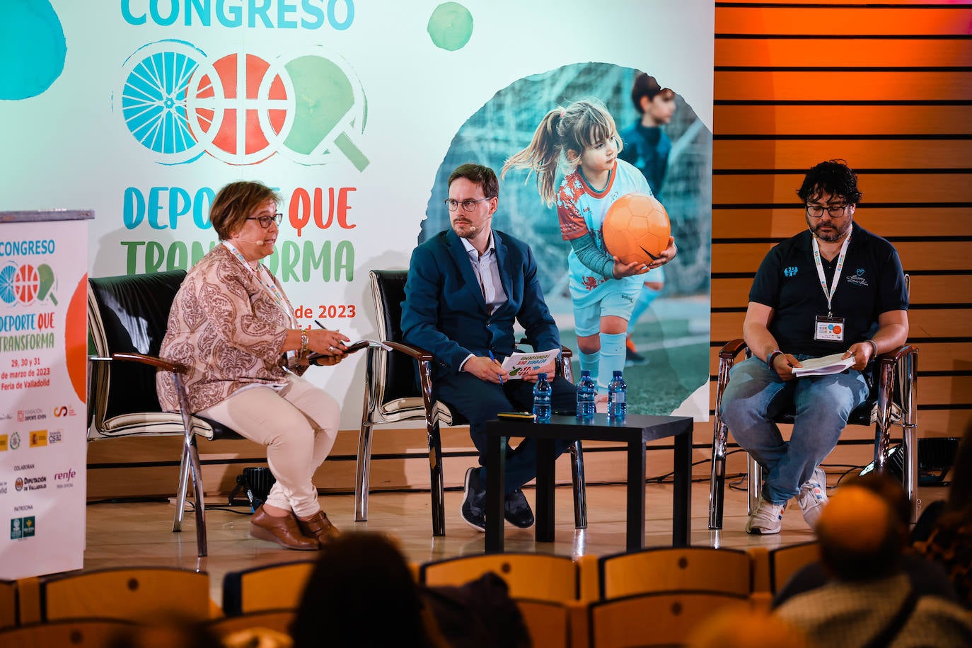 La primera jornada del congreso &#039;Deporte que transforma&#039;, en imágenes