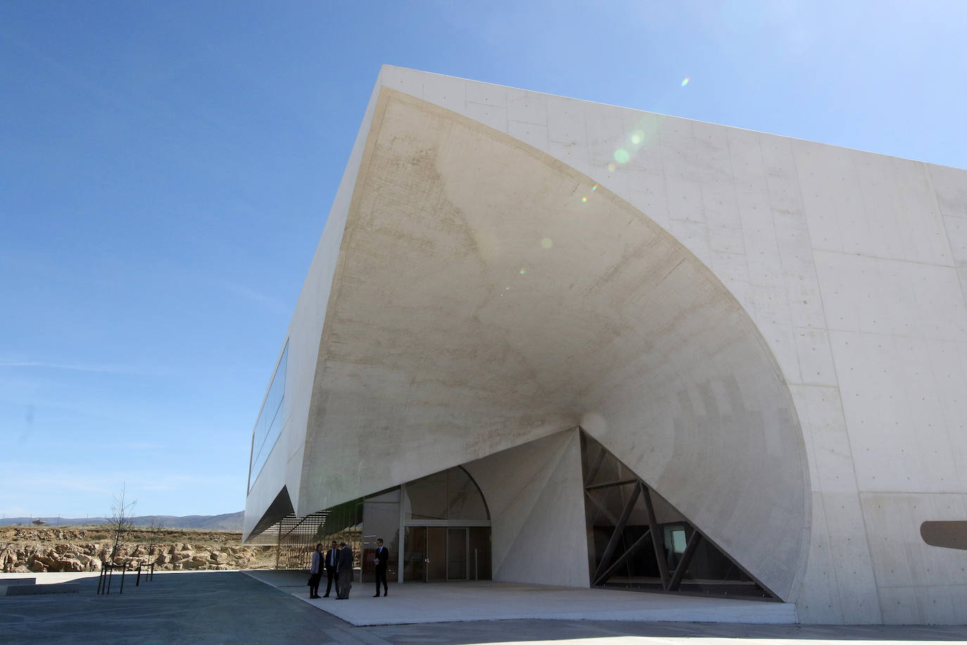 Visita al interior del CIDE en Segovia