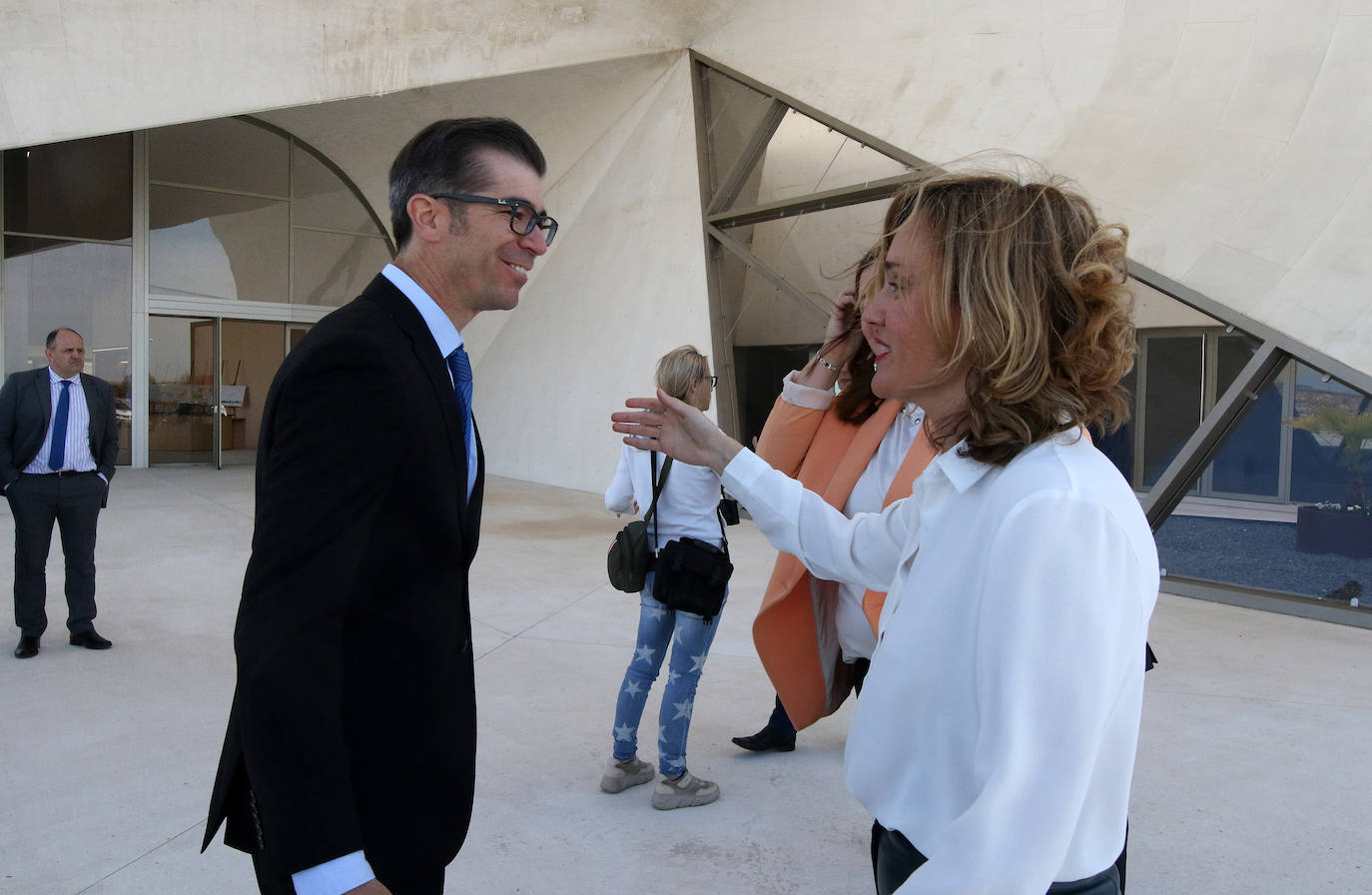 Visita al interior del CIDE en Segovia