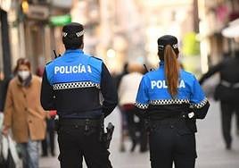 Imagen de archivo de agentes de la Policía Local.