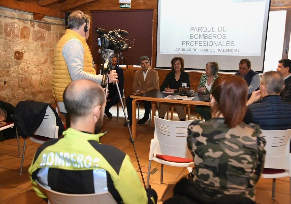 Presentación del proyecto en Aguilar.