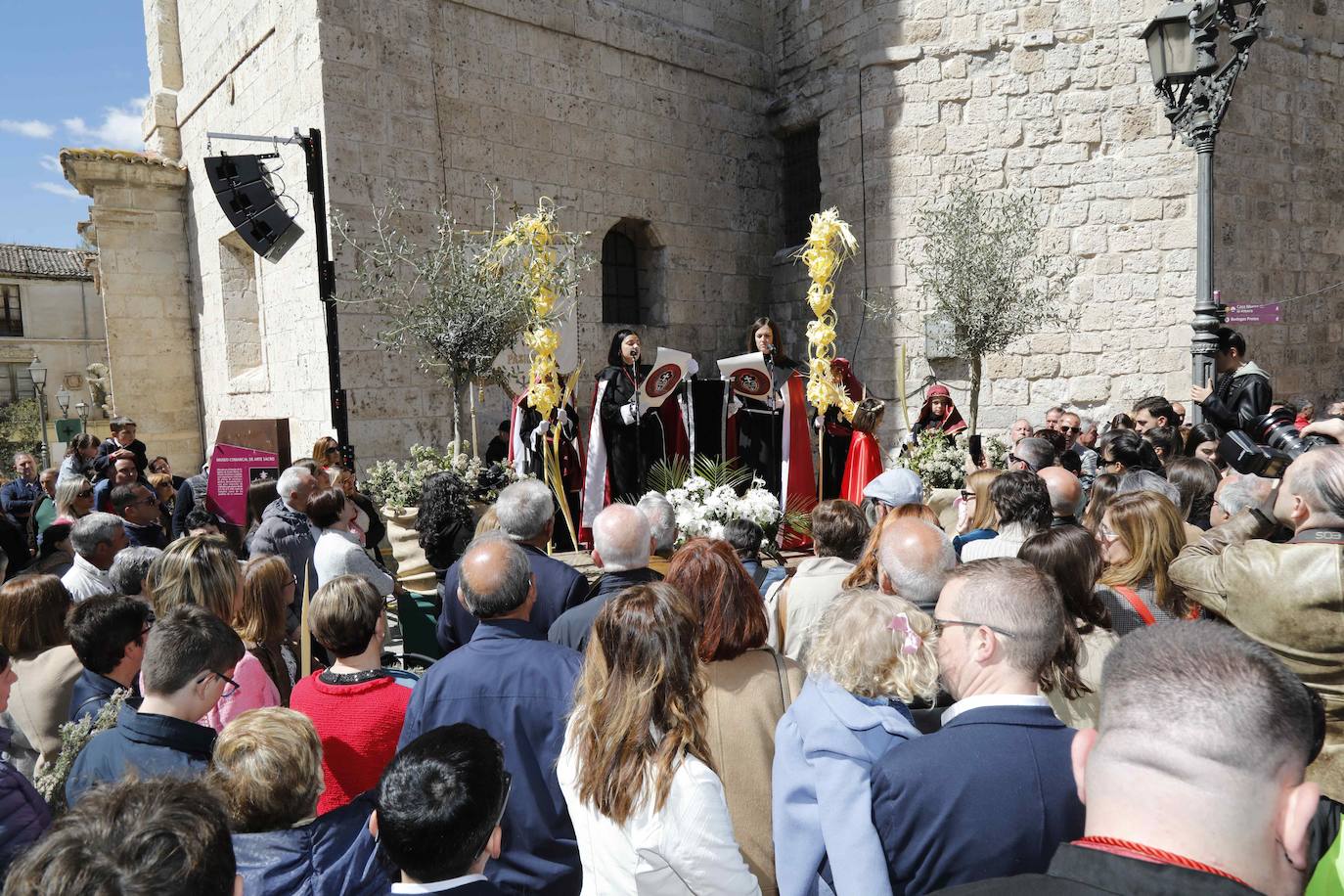 Peñafiel celebra su tradicional procesión de la Borriquilla