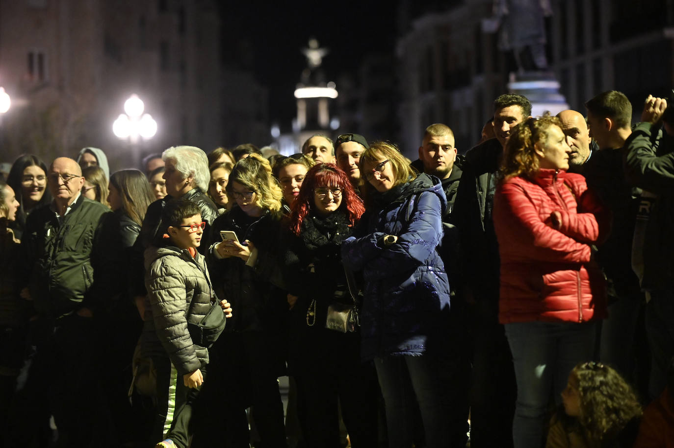 Traslado del Cristo de los Trabajos en Valladolid