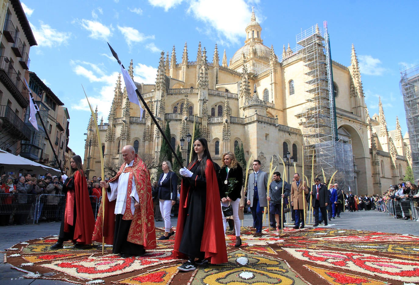 Domingo de Ramos en la provincia de Segovia