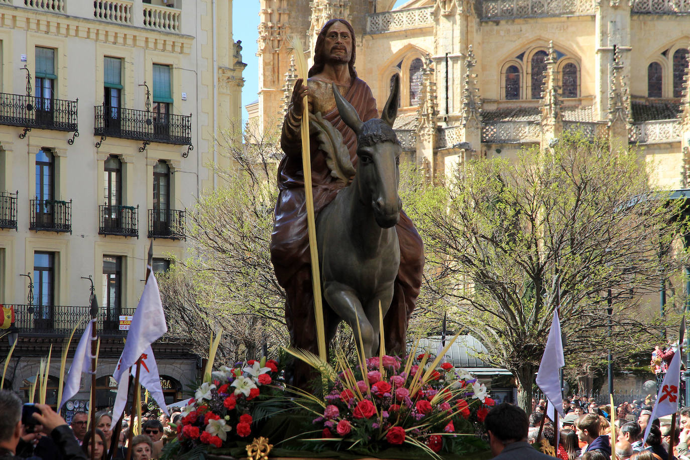 Domingo de Ramos en la provincia de Segovia