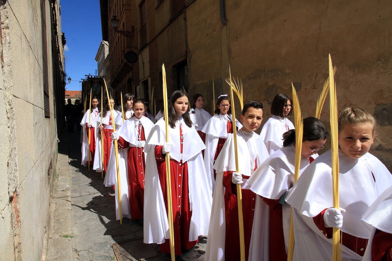 Domingo de Ramos en la provincia de Segovia