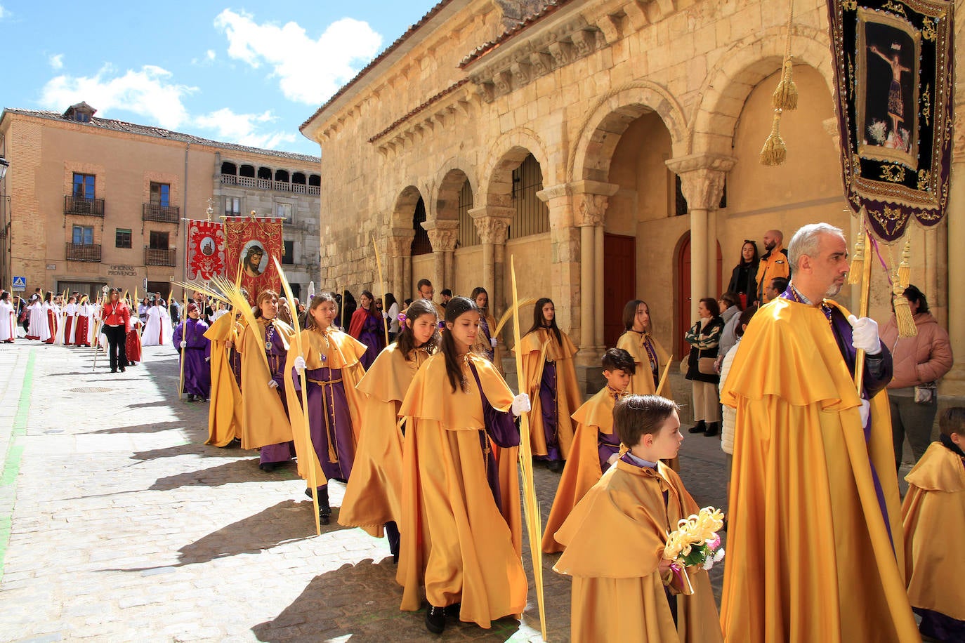 Domingo de Ramos en la provincia de Segovia