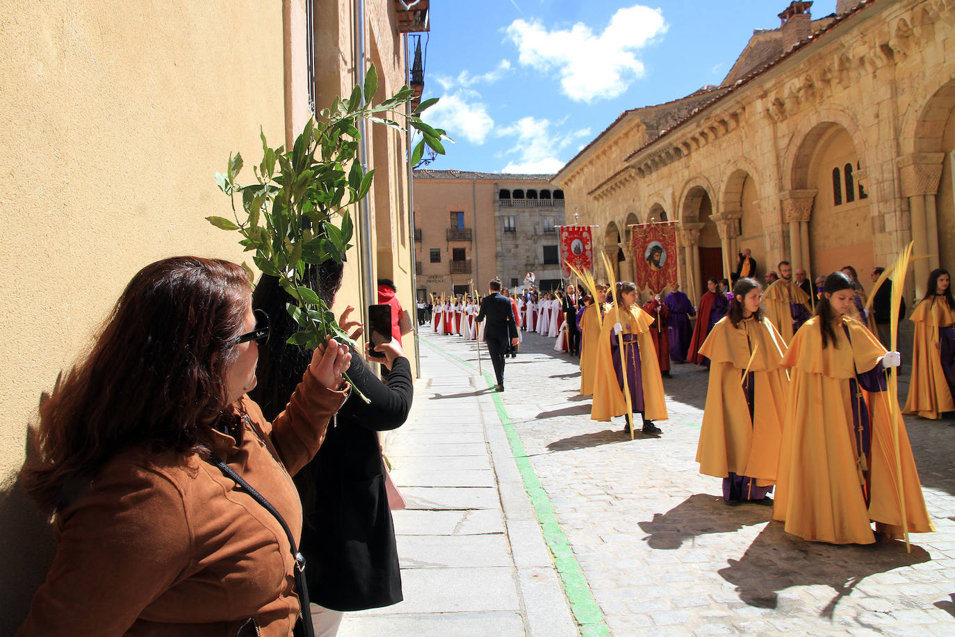 Domingo de Ramos en la provincia de Segovia