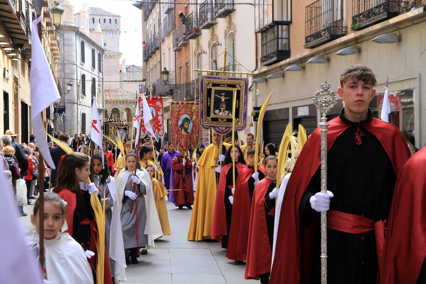 Domingo de Ramos en la provincia de Segovia