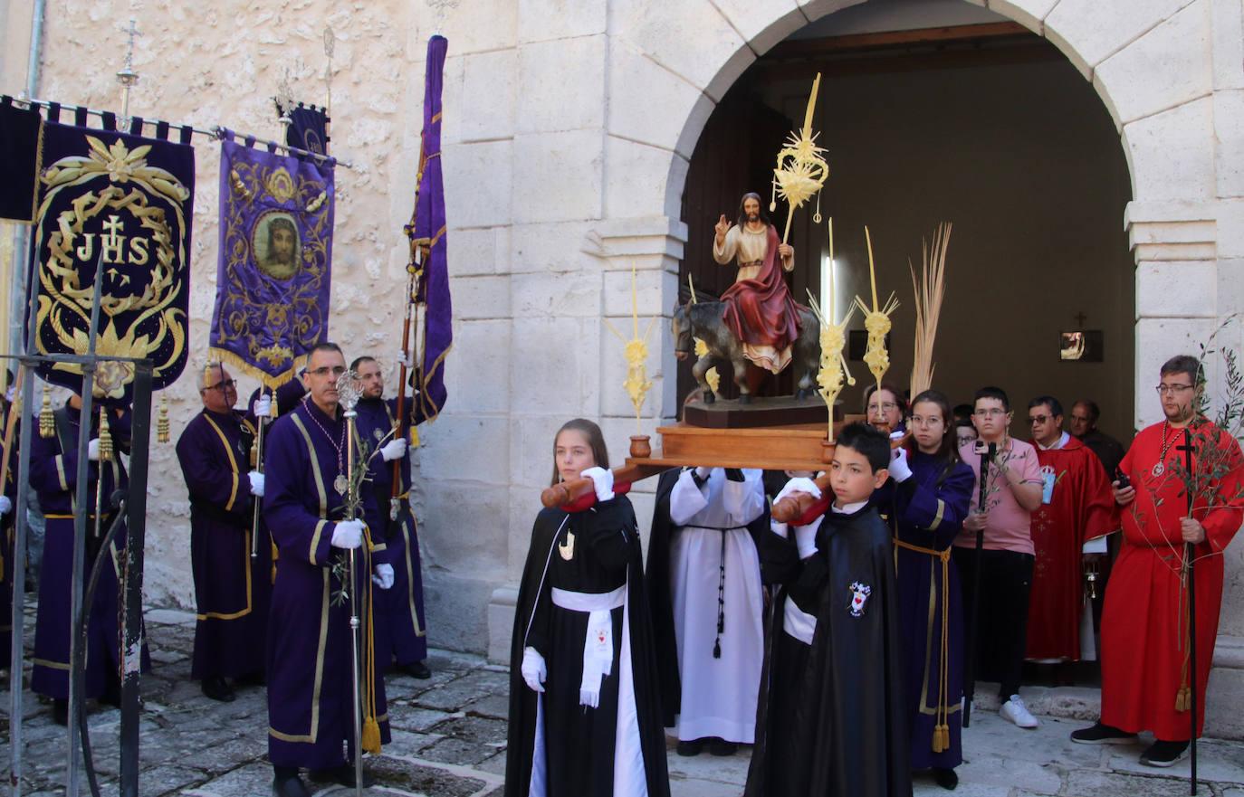 Procesión del Domingo de Ramos en la villa