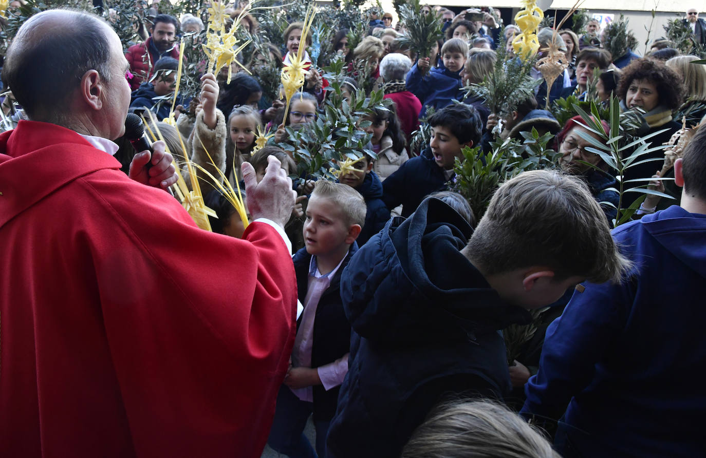 Procesión del Domingo de Ramos en El Espinar y San Rafael