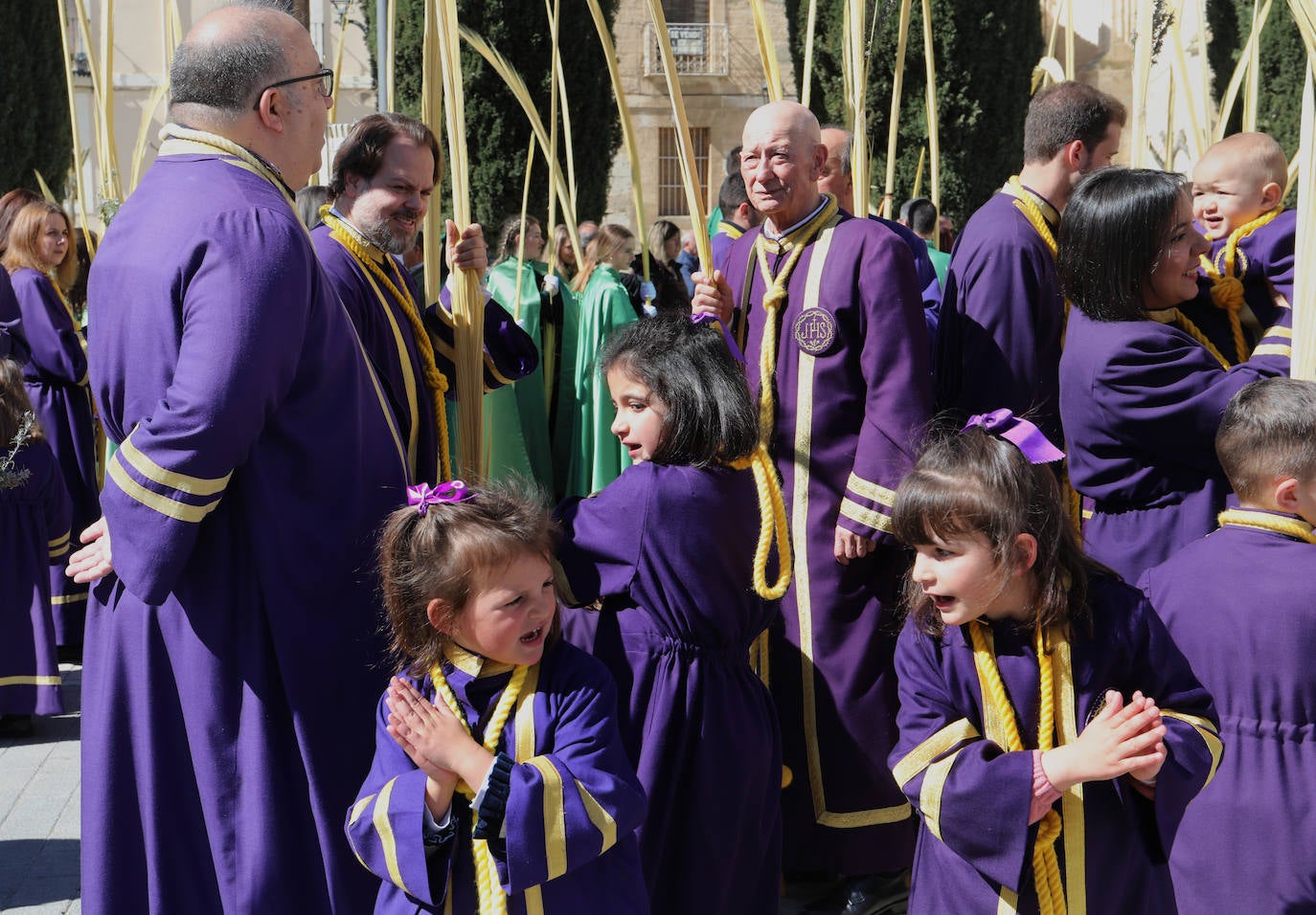 Procesión de la &#039;borriquilla&#039; en Palencia