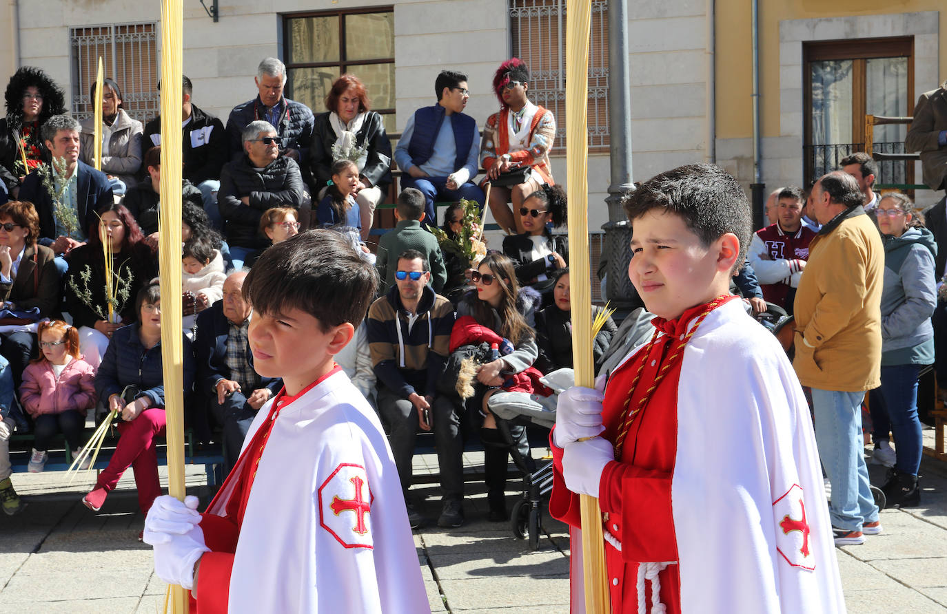 Procesión de la &#039;borriquilla&#039; en Palencia