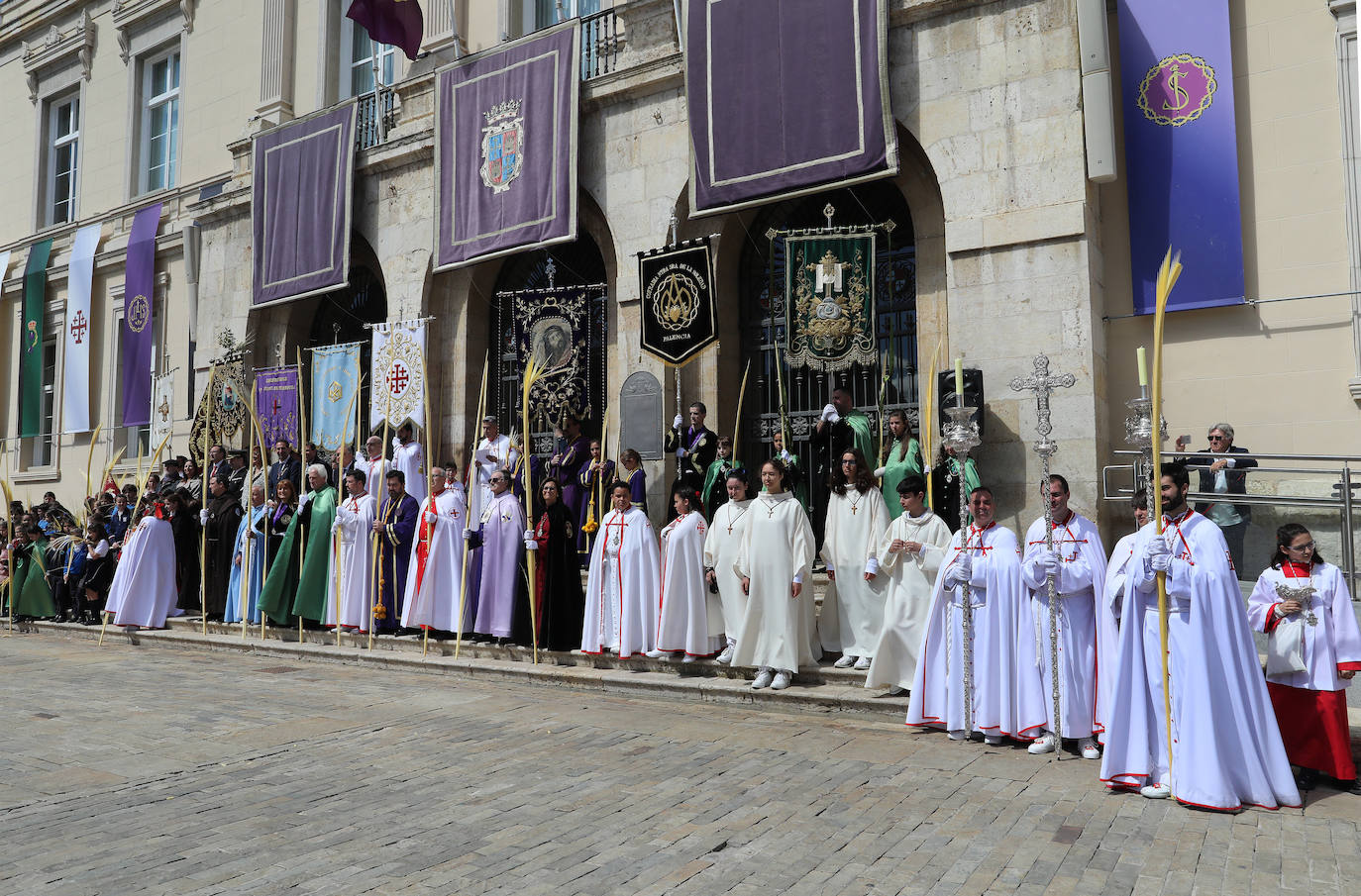 Procesión de la &#039;borriquilla&#039; en Palencia