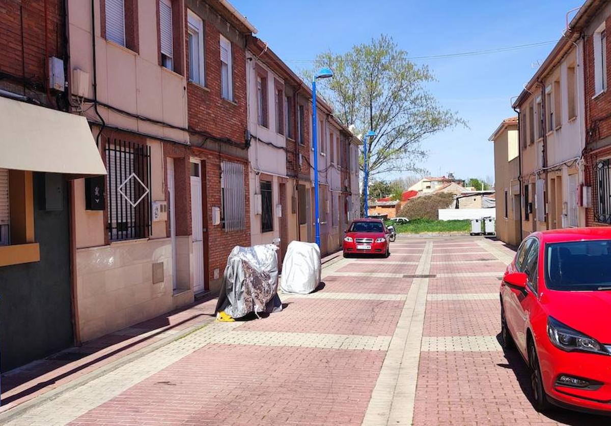 Calle Garrigas de Barrio España, donde tuvo lugar el suceso.