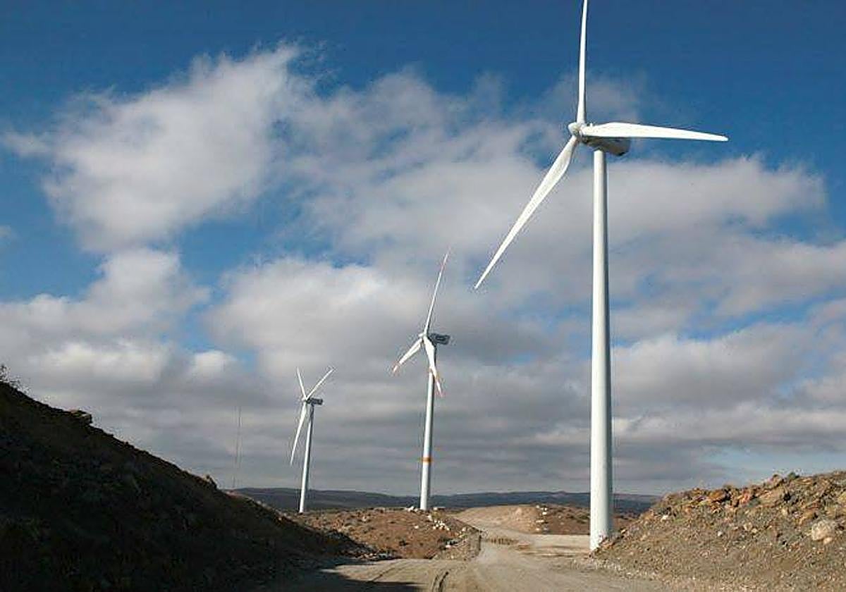 Varios aerogeneradores, en una imagen de archivo.