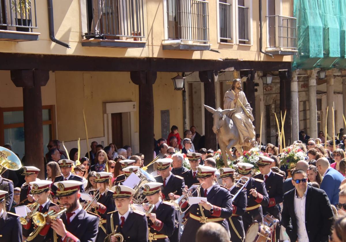 Procesión de La Borriquilla en Medina de Rioseco.