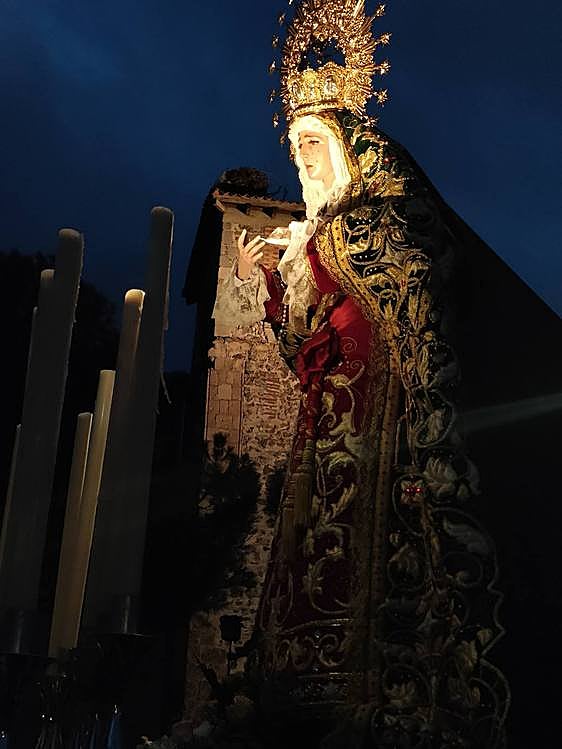 Procesión de La Paz en Palazuelos de Eresma.
