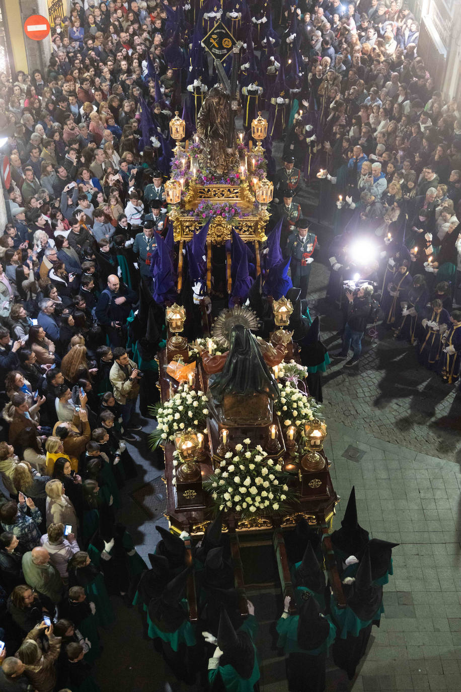 Las procesiones del Miércoles Santo en Valladolid