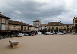 Plaza Mayor de Riaza.