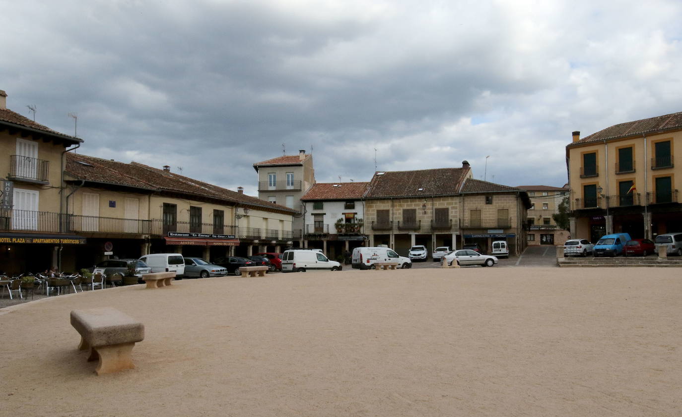 Plaza Mayor de Riaza.