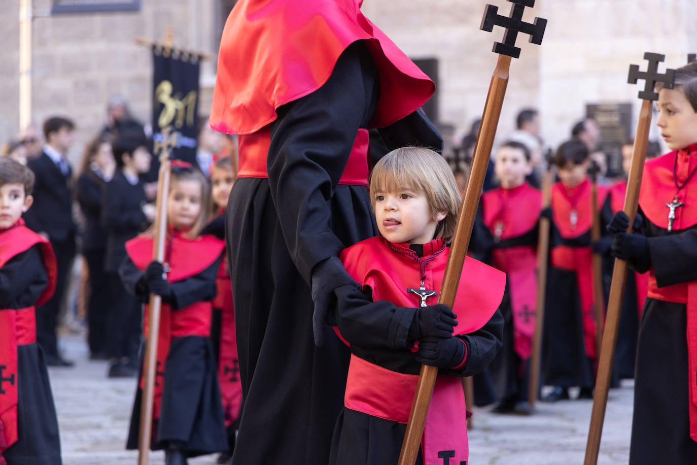 Procesión del Santísimo Cristo de la Luz en la Semana Santa de Valladolid