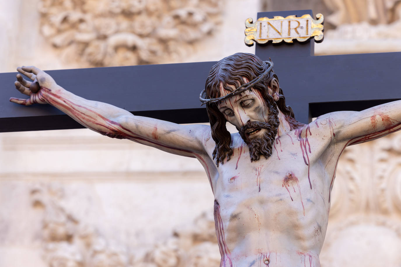 Procesión del Santísimo Cristo de la Luz en la Semana Santa de Valladolid