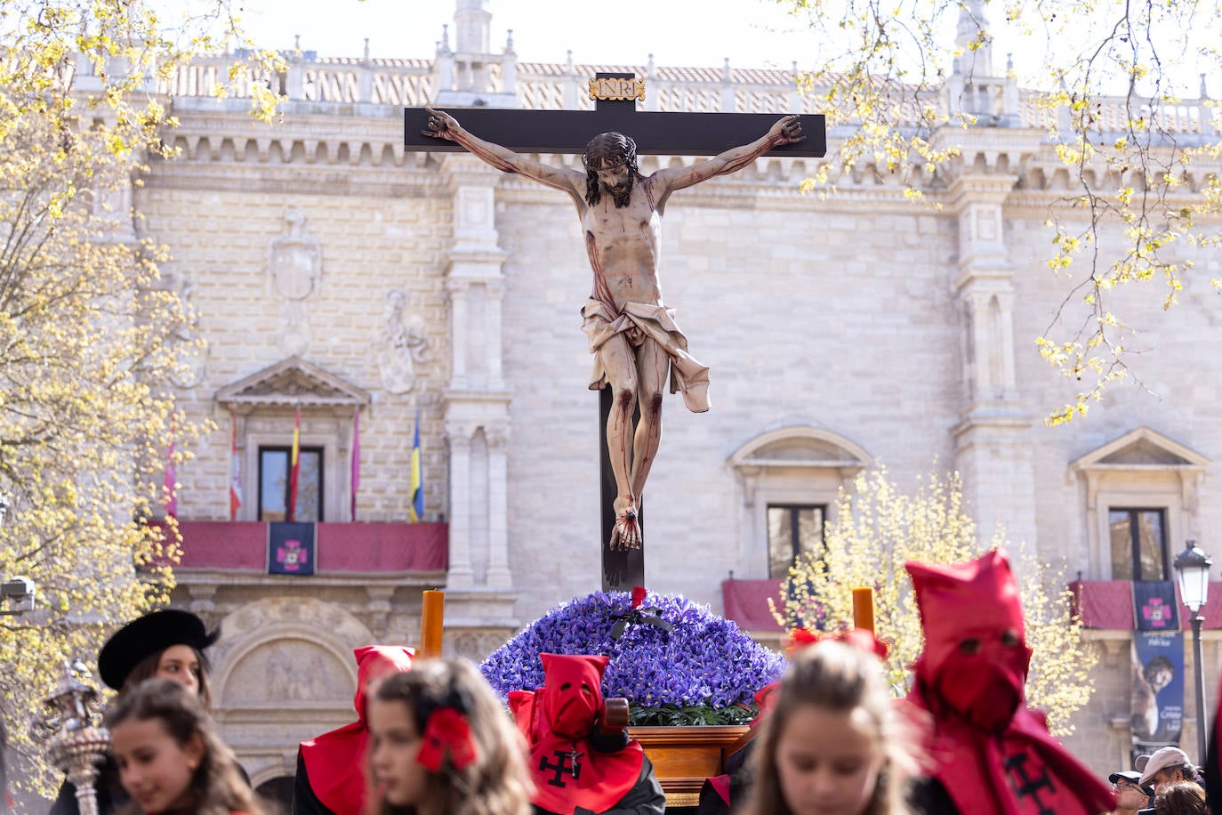 Procesión del Santísimo Cristo de la Luz en la Semana Santa de Valladolid