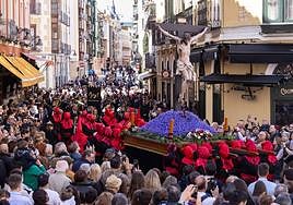 Procesión del Santísimo Cristo de la Luz en la Semana Santa de Valladolid
