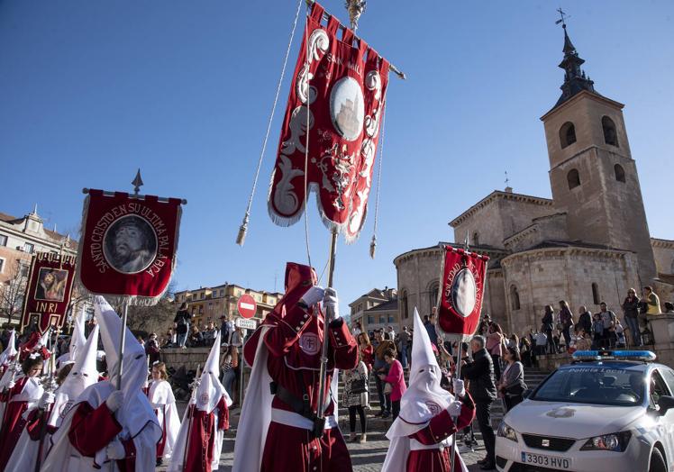 Procesiones del Jueves Santo en Segovia.